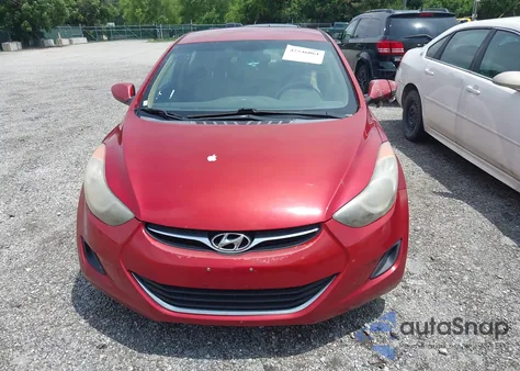 2013 Hyundai Elantra Gls from USA, damaged, VIN KMHDH4AE5DU770152